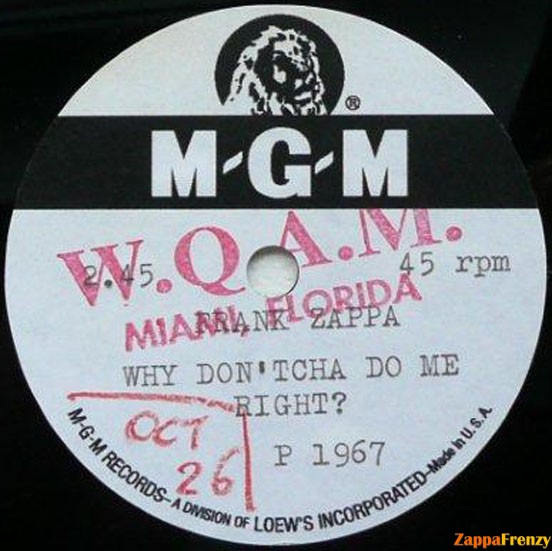 Why Don'tcha Do Me Right?